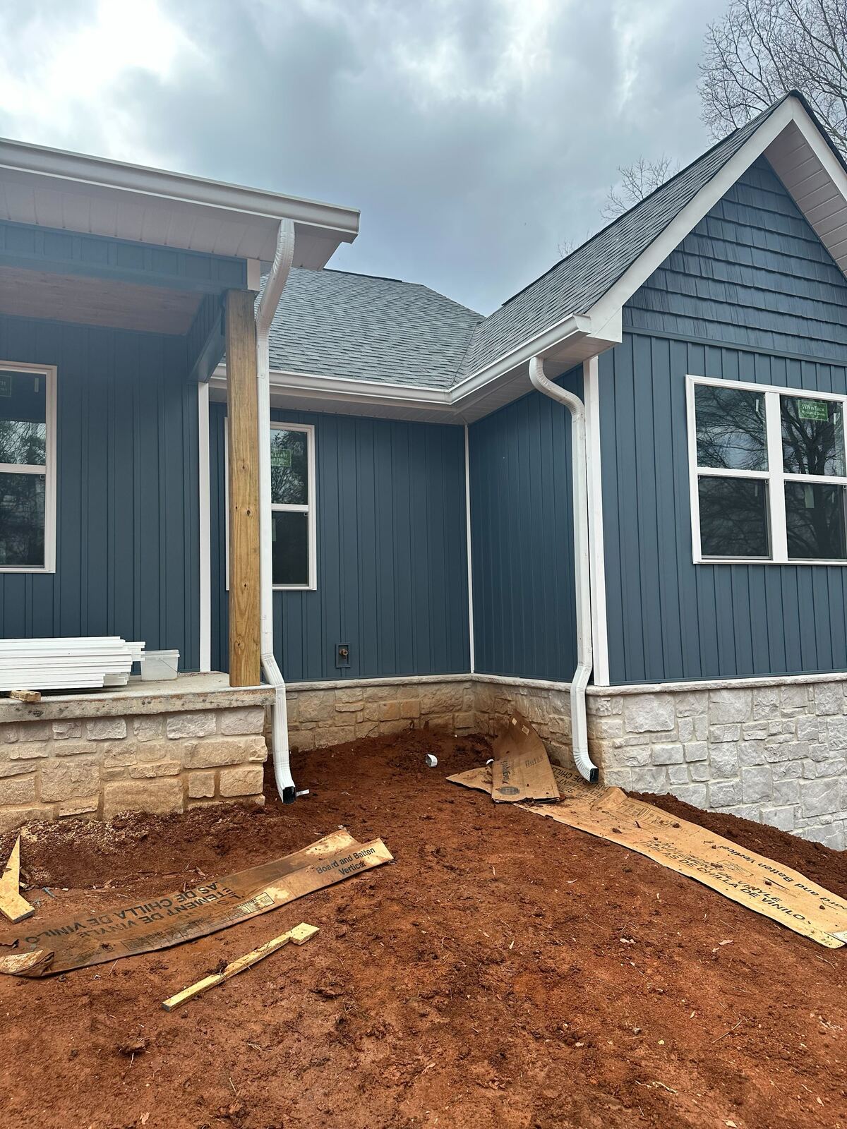 Gutter install detail